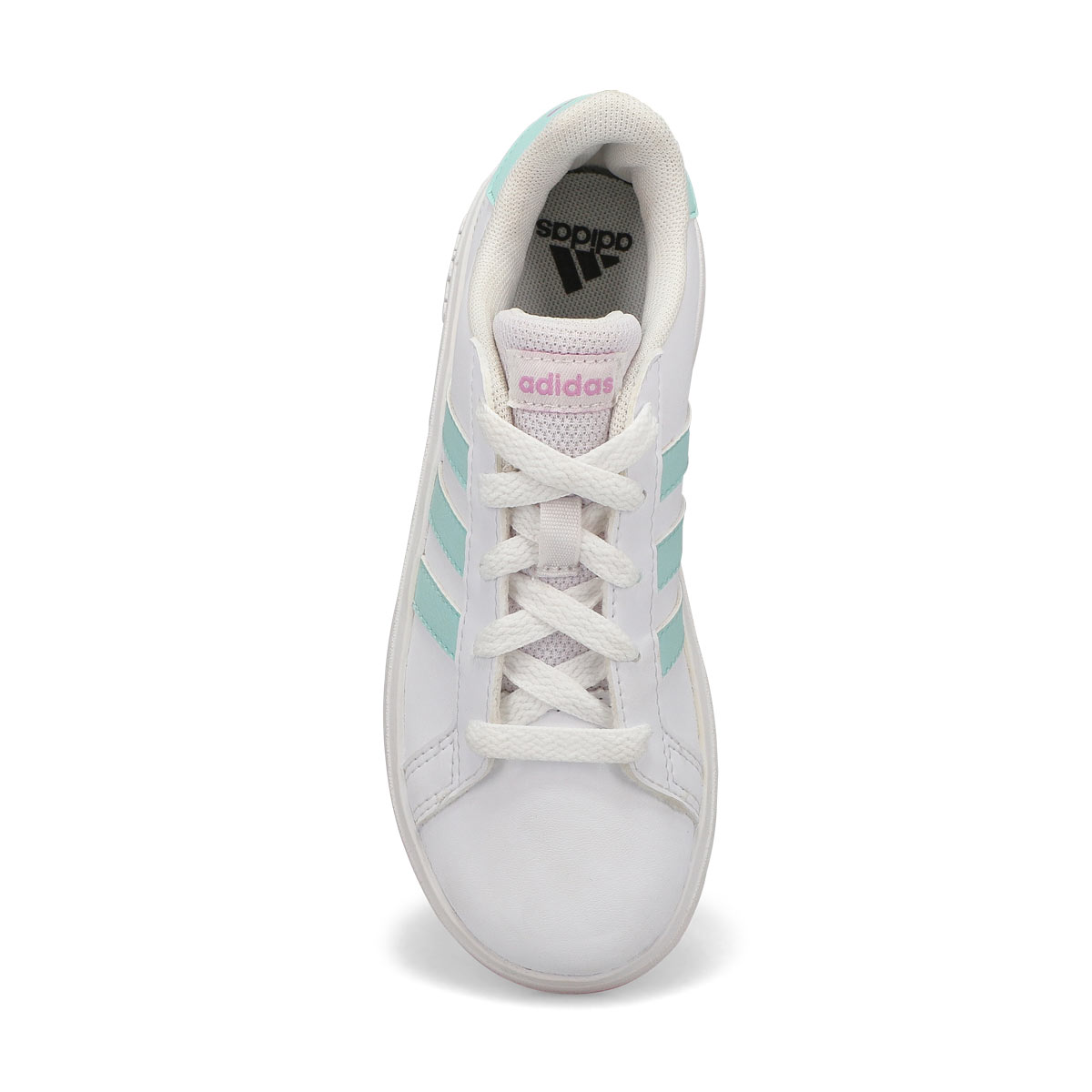 Basket GRAND COURT 2.0 K, blanc/aqua/lilas, filles