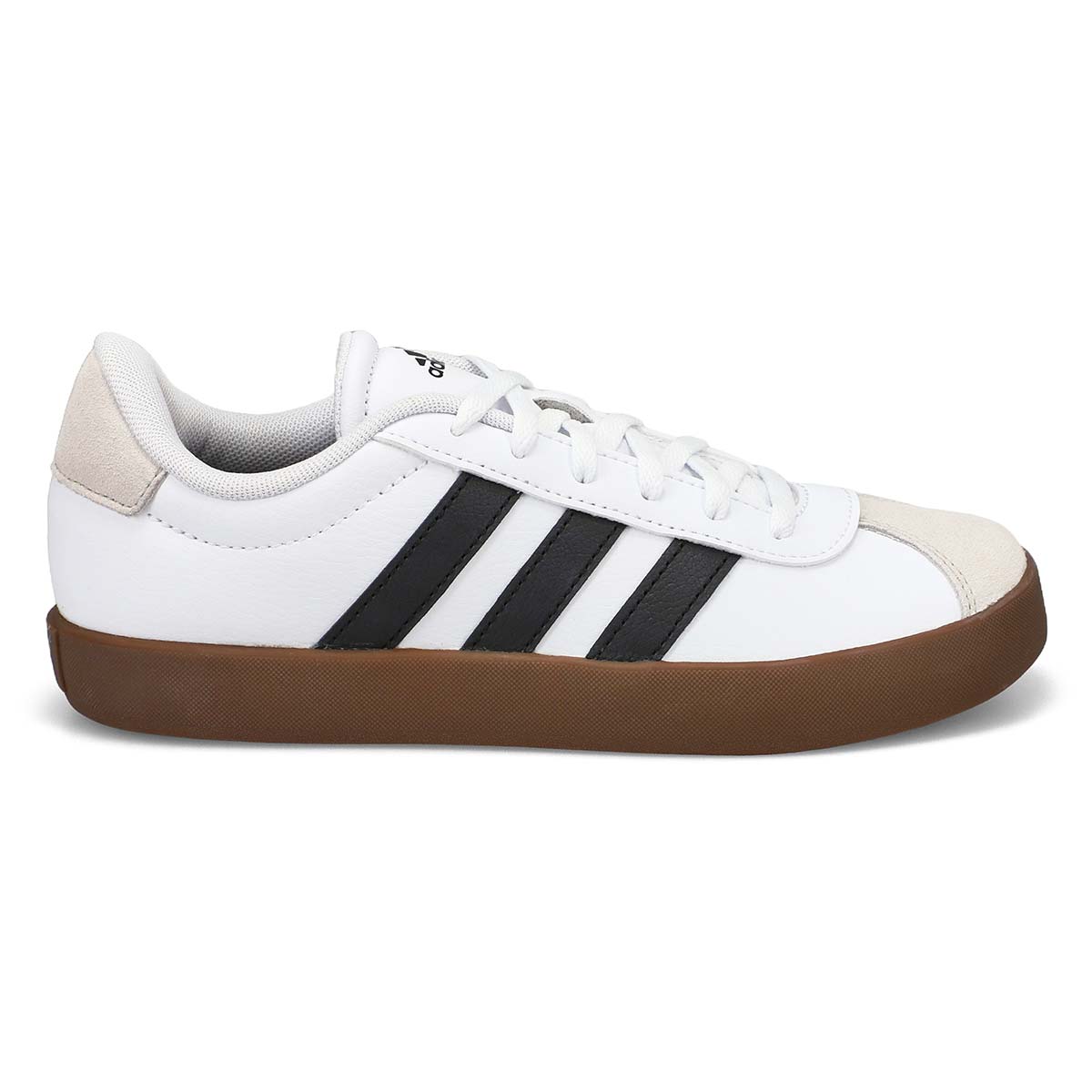 Kids' VL Court 3.0 Lace Up Sneaker - White/Black/Grey