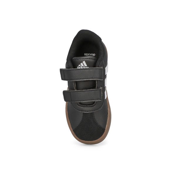 Infants' VL Court 3.0 CF I Lace Up Sneaker - Black/White/Black