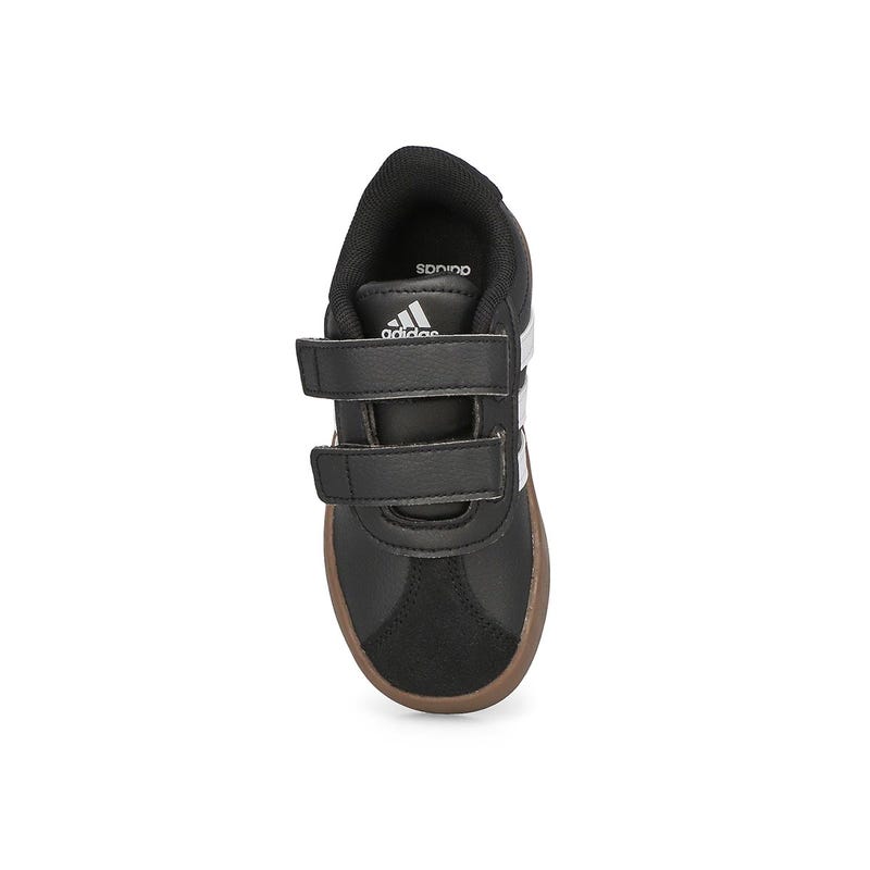 Infants' VL Court 3.0 CF I Lace Up Sneaker - Black/White/Black