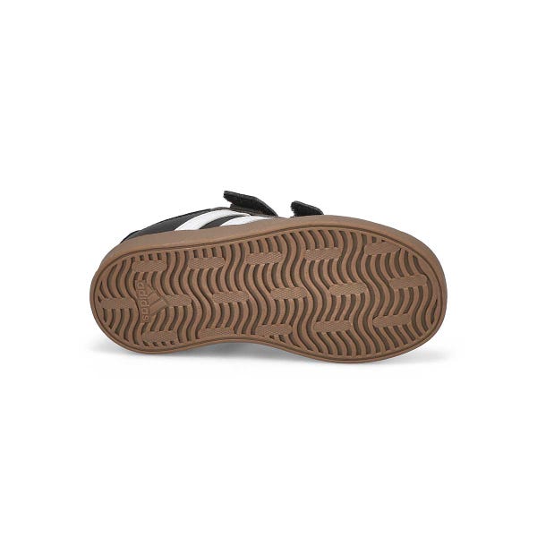 Infants' VL Court 3.0 CF I Lace Up Sneaker - Black/White/Black