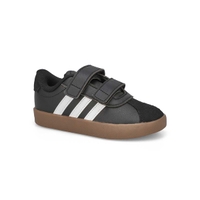 Infants' VL Court 3.0 CF I Lace Up Sneaker - Black/White/Black