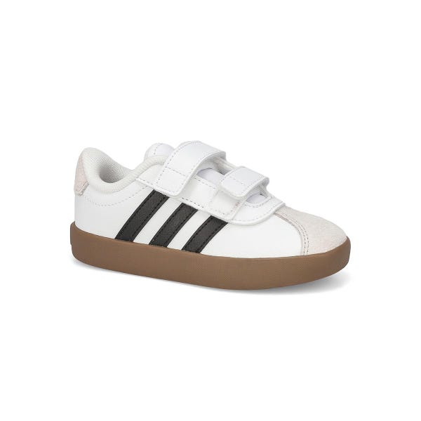 Infants' VL Court 3.0 CF I Lace Up Sneaker - White/Black/Grey