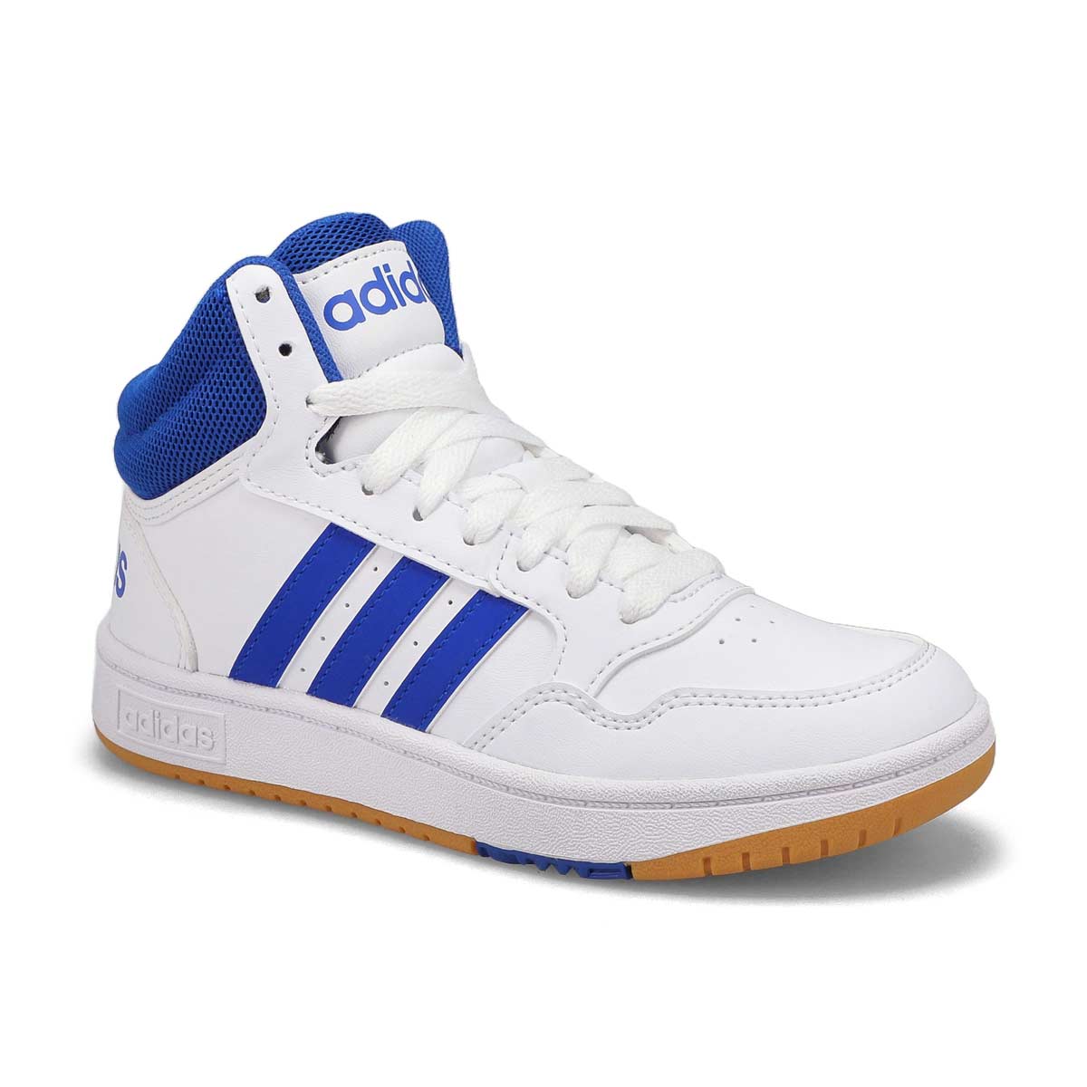 Kids' Hoops Mid 3.0 K Sneaker -White/Blue