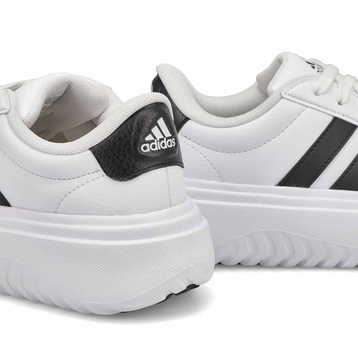 Women's Grand Court Platform Sneaker - White/Black