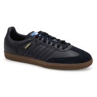 Men's Samba OG Lace Up Sneaker - Black/Black/Gum