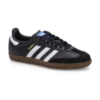 Kids'  Samba OG J Lace Up Sneaker - Black/White/Gum