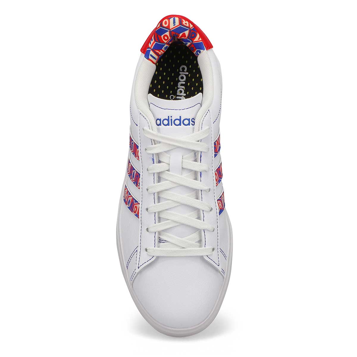 Women's Grand Court 2.0 Sneaker - White/Red