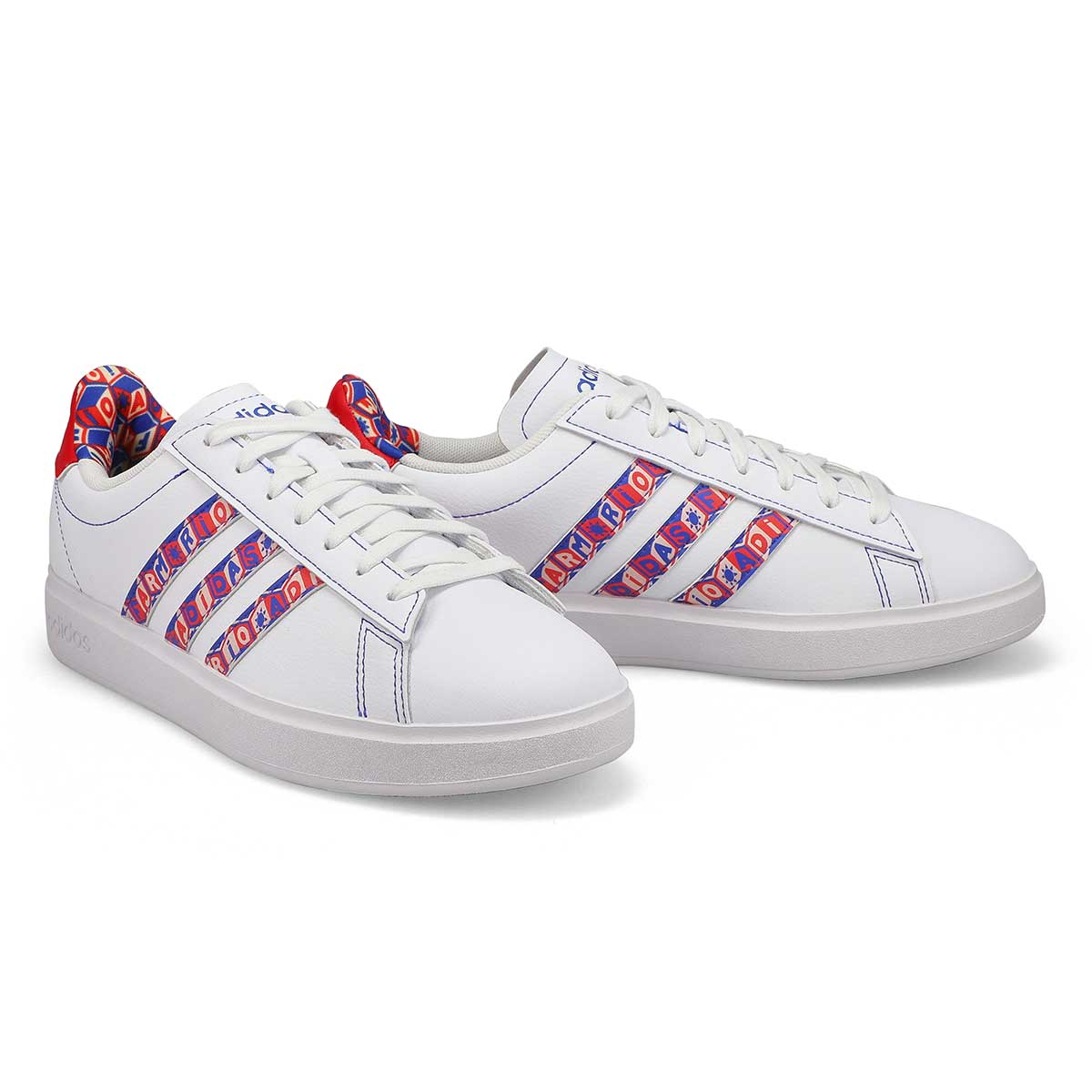 Women's Grand Court 2.0 Sneaker - White/Red