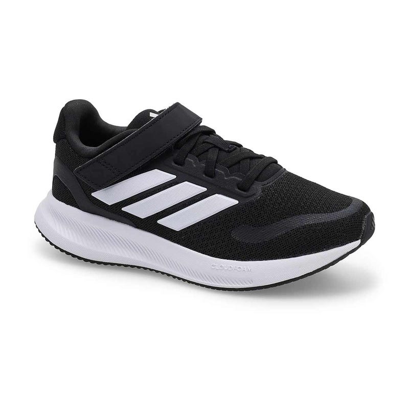 Baskets RUNFALCON 5 EL C, noir/blanc/blanc, enfants