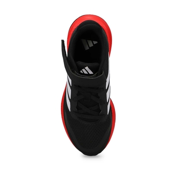 Kids'  Runfalcon 5 EL EL C Sneaker - Black/White/R