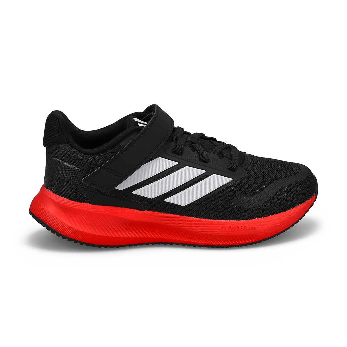 Kids'  Runfalcon 5 EL EL C Sneaker - Black/White/Red