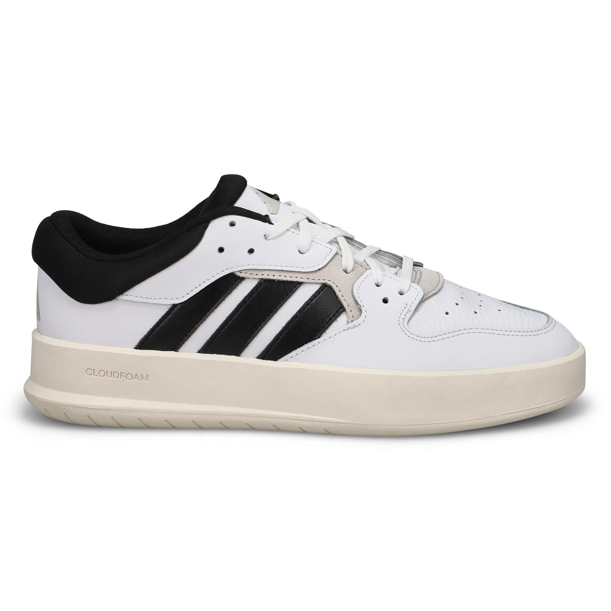 Baskets à lacets COURT 24, blanc/noir/blanc, hommes