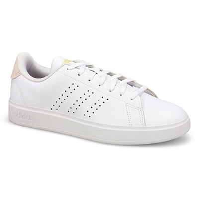 Baskets décontractées Advantage 2.0, blanc/mastic mauve/or métallisé, femmes
