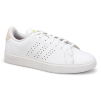 Baskets décontractées ADVANTAGE 2.0, blanc/mastic mauve/or métallisé, femmes