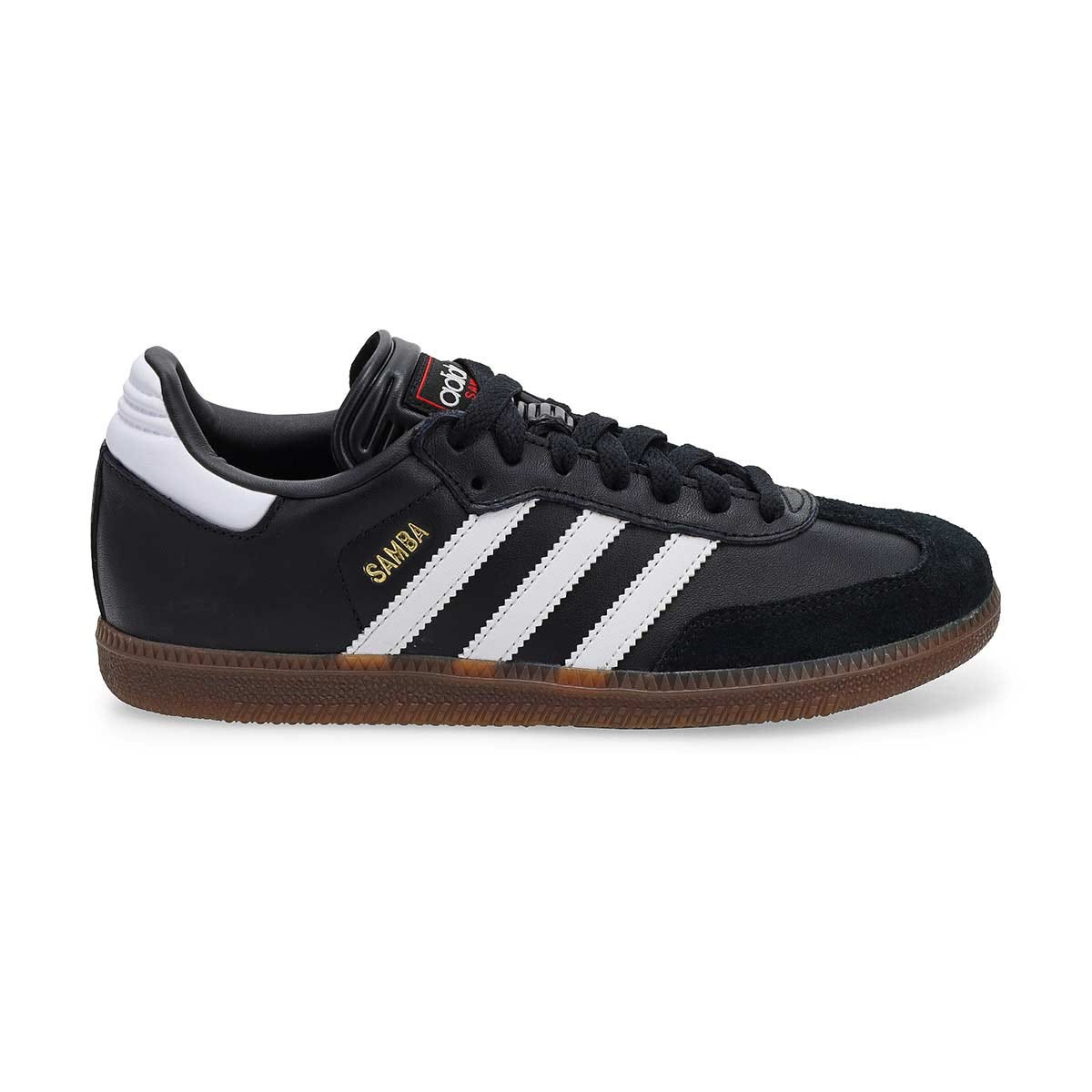 Kids'  Samba Lace Up Sneaker - Black/White