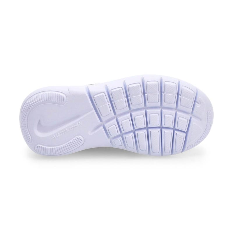 Kids'  Flex Runner 4 PS Pull On Sneaker - Black/White