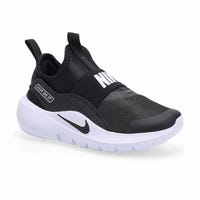 Kids'  Flex Runner 4 PS Pull On Sneaker - Black/White