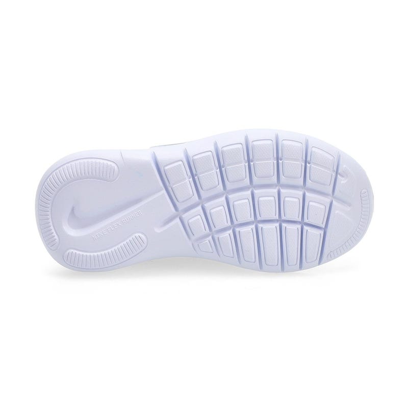 Kids'  Flex Runner 4 PS Pull On Sneaker - Barely Green/Light Silver/Photon Dust