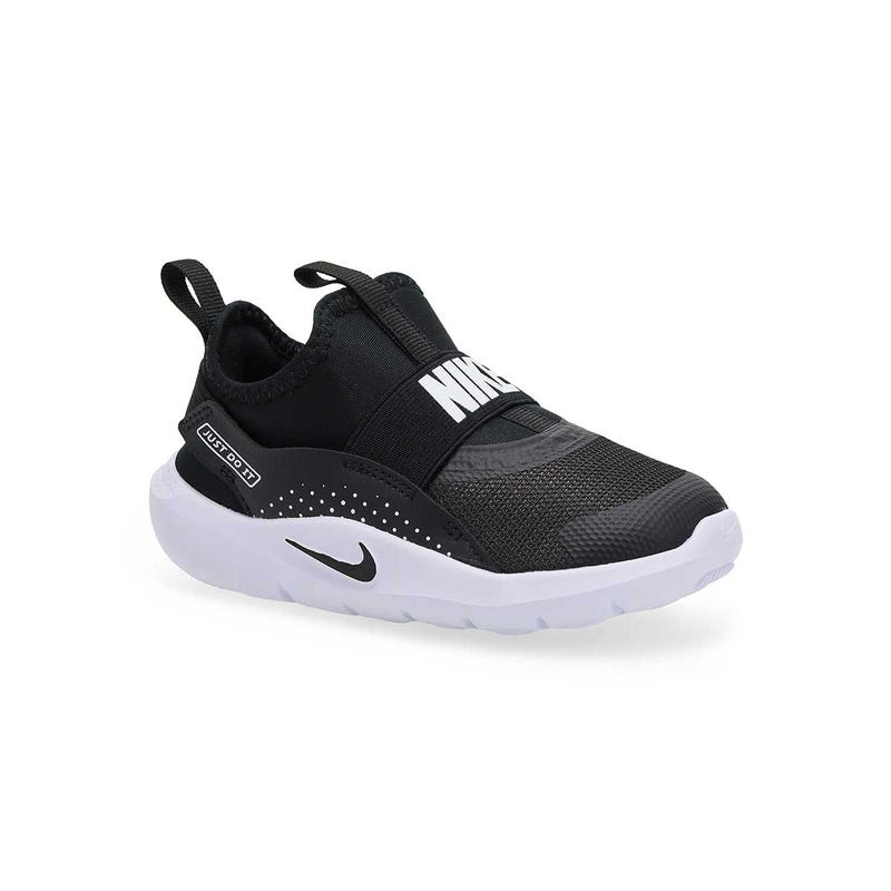 Baskets à enfiler FLEX RUNNER 4 TD, noir/blanc, bébés