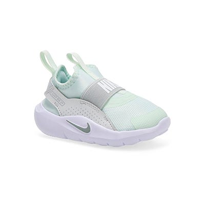Infs Flex Runner 4 TD Pull On Sneaker - Barely Green/Light Silver/Photon Dust