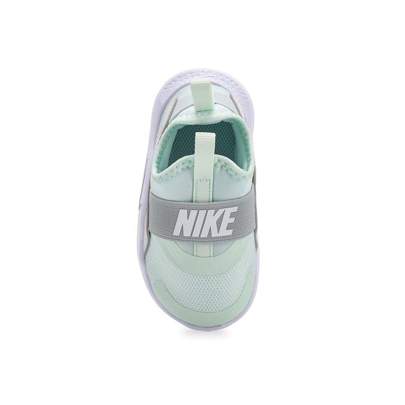 Infants'  Flex Runner 4 TD Pull On Sneaker - Barely Green/Light Silver/Photon Dust