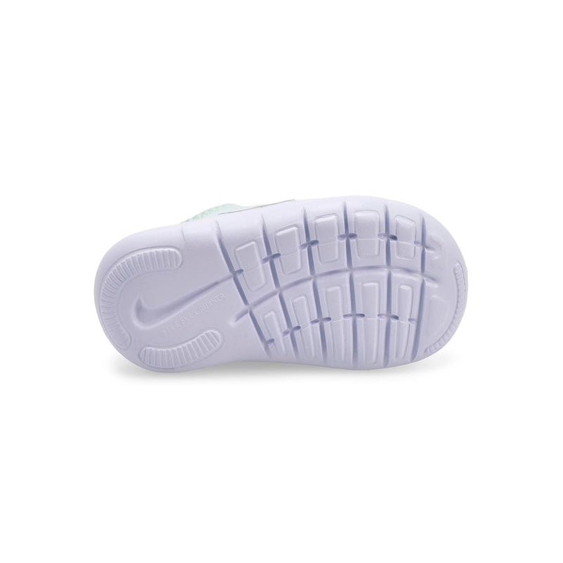 Infants'  Flex Runner 4 TD Pull On Sneaker - Barely Green/Light Silver/Photon Dust