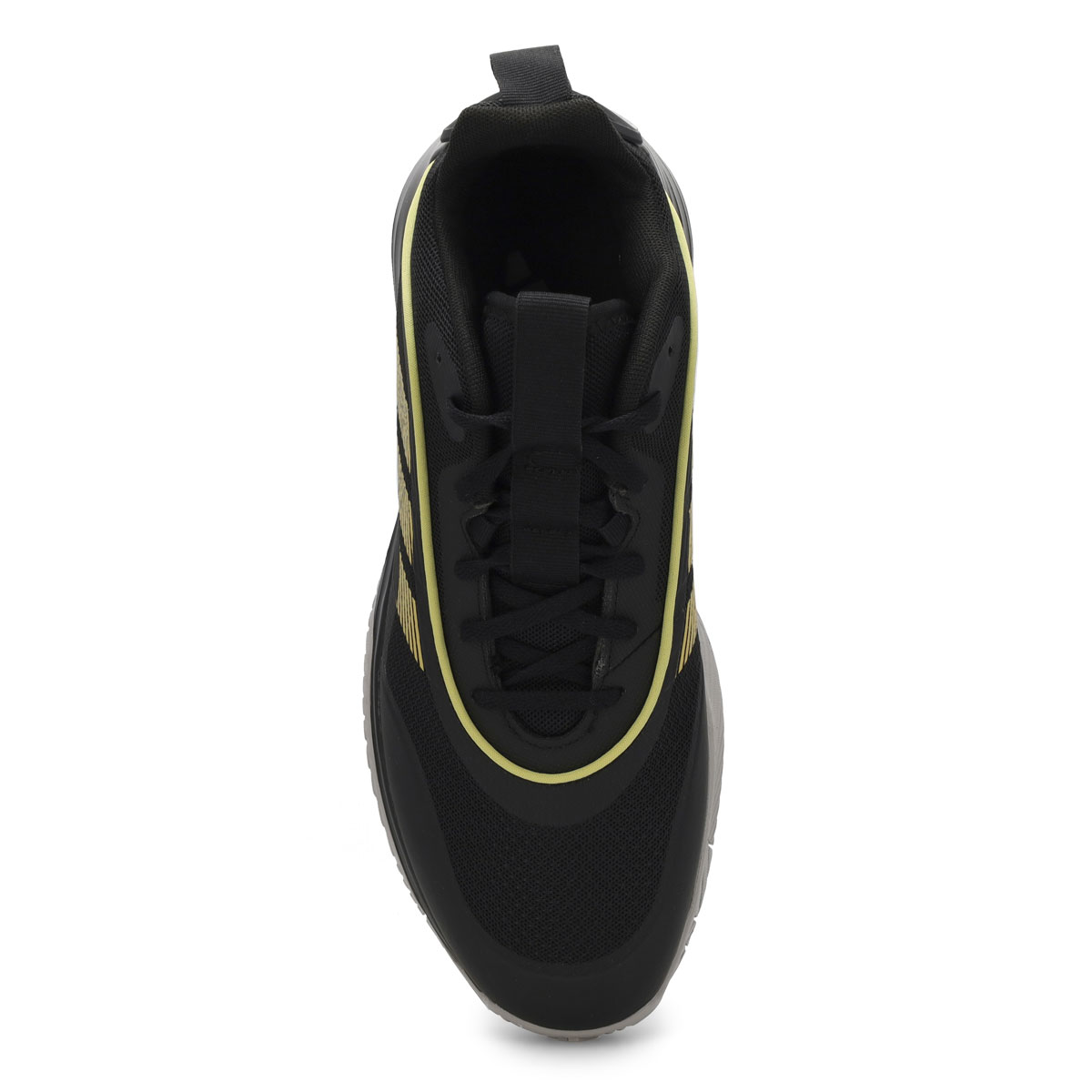 Men's Own The Game 3.0 Basketball Sneaker - Black/Gold Metallic/Solid Grey