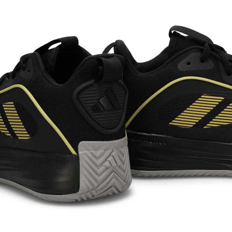 Men's Own The Game 3.0 Basketball Sneaker - Black/Gold Metallic/Solid Grey