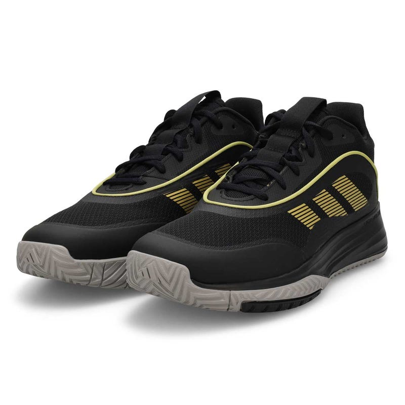 Men's Own The Game 3.0 Basketball Sneaker - Black/Gold Metallic/Solid Grey