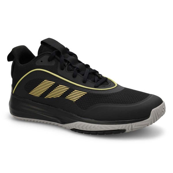 Men's Own The Game 3.0 Basketball Sneaker - Black/Gold Metallic/Solid Grey