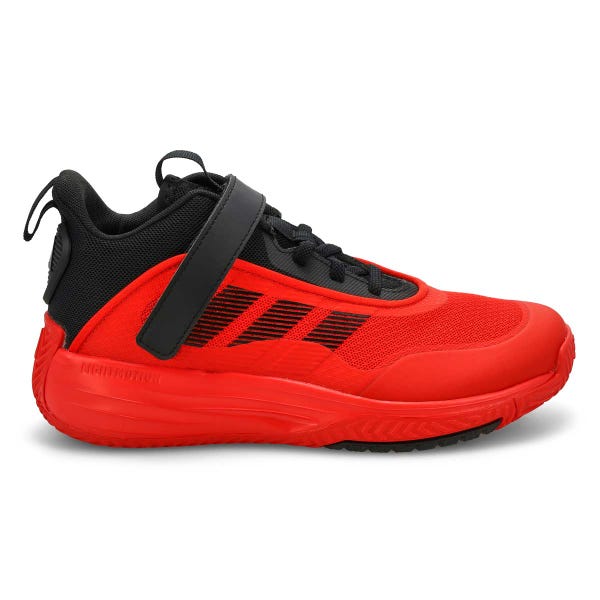 Boys'  OwnTheGame 3.0 K Basketball Sneaker - Black/Red/Red