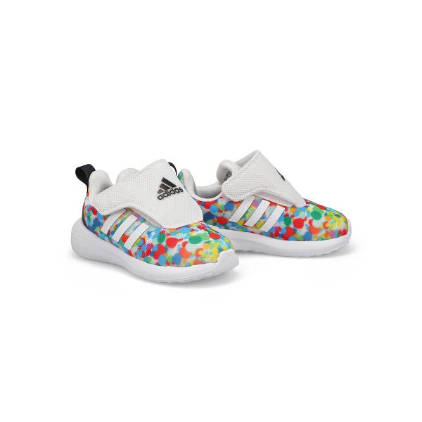 Baskets FORTARUN 2.0 AC I, blanc/noir/vert, tout-petits