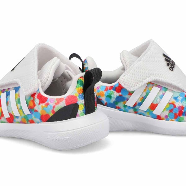 Baskets FORTARUN 2.0 AC I, blanc/noir/vert, tout-petits