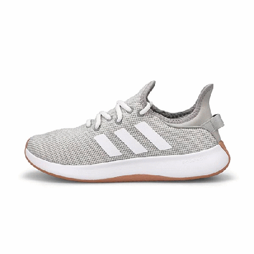 Adidas Women's Cloudfoam Pure Sneaker - Grey/ | SoftMoc.com