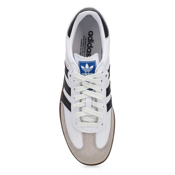 Women's  Samba OG Lace Up Sneaker -White/Core Black/Clear Granite