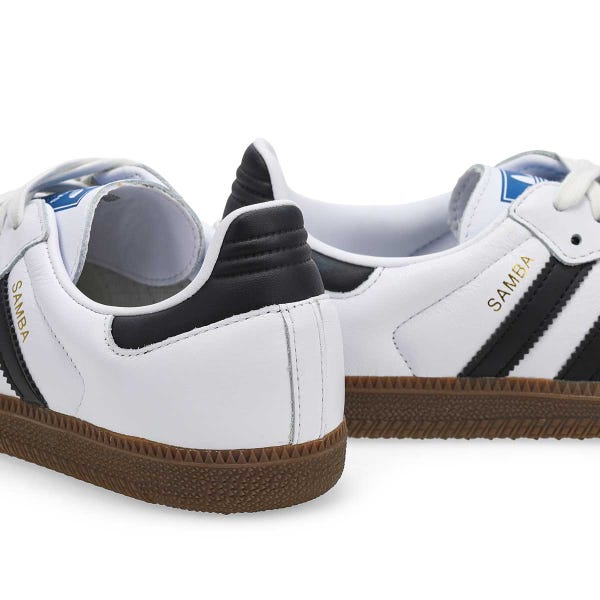 Women's  Samba OG Lace Up Sneaker -White/Core Black/Clear Granite