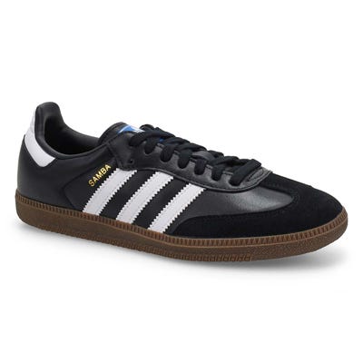 Lds Samba OG Lace Up Sneaker - Core Black/White/Core Black
