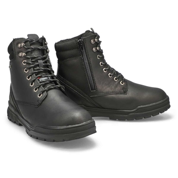 Botte d'hiver imperméable à lacets IGGY, noir, hom