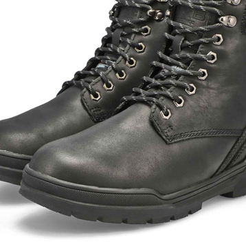 Botte d'hiver imperméable à lacets IGGY, noir, hom