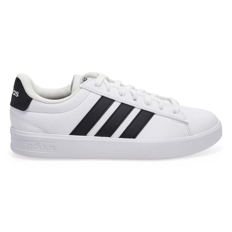 Women's Grand Court 3.0 Lace Up Sneaker - White/Black