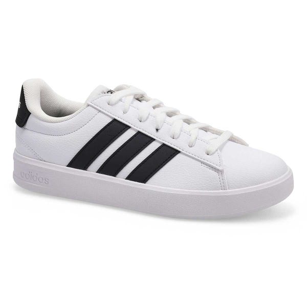 Women's Grand Court 3.0 Lace Up Sneaker - White/Black