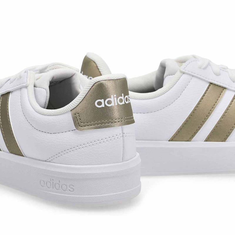 Women's Grand Court 3.0 Lace Up Sneaker - White/Metallic