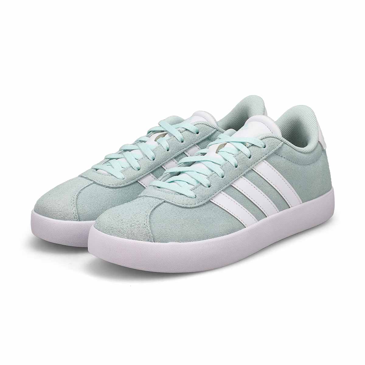 Kids' VL Court 3.0 Lace Up Sneaker - Mint/White/Black