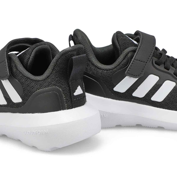 Kds'  FortaRun 3.0 EL C Sneaker - Black/White/Blac
