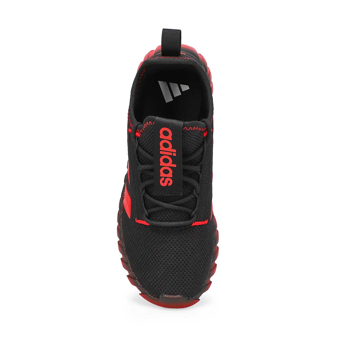 adidas Boys Kaptir 3 Stripe K Sneaker Bla SoftMoc