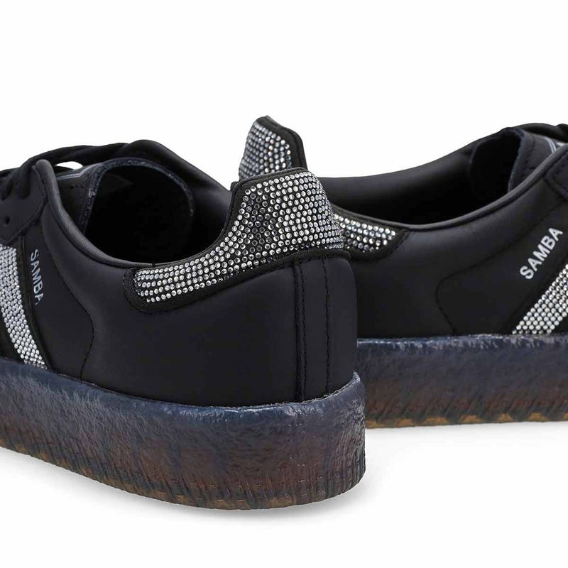 Women's Sambae Lace Up Sneaker - Core Black/Silver
