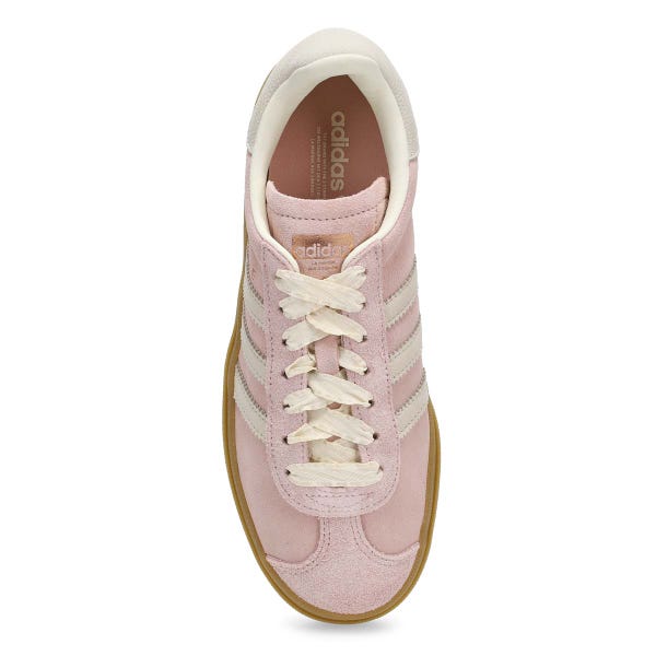 Women's  Gazelle Bold Platform Sneaker - Pink/Off White/Copper Metallic