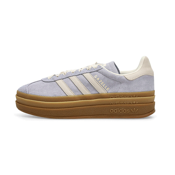 adidas gazelle silver green womens Adidas | Gazelle Bold Sneakers for Women main image 1