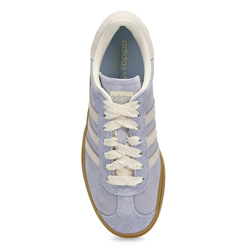Women's Gazelle Bold Platform Sneaker - Crystal Sky/Pearl/Gold Metallic